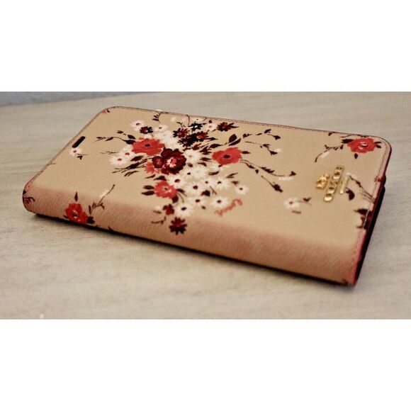 Coach 233134JAX Women's Floral iphone X Phone Case Wallet - Picture 6 of 8